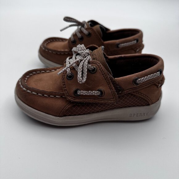 Sperry Top Siders Toddler Boy Gamefish Jr Size 8M Toddler‎ - Picture 8 of 13